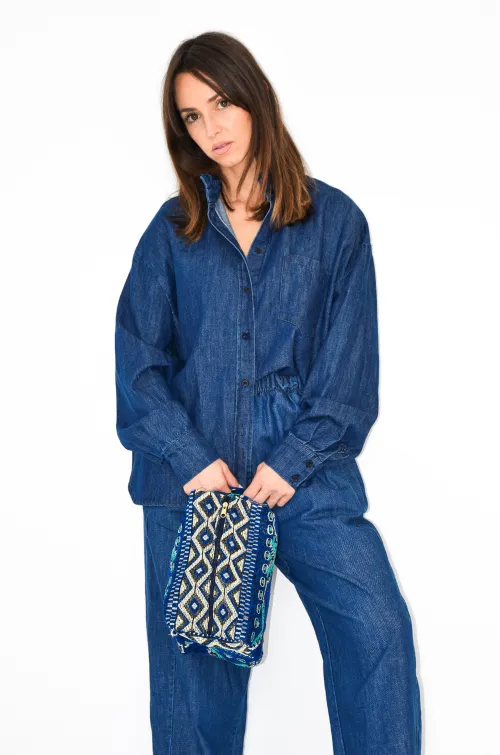 johanna toutoun  JEANS CHEMISIER