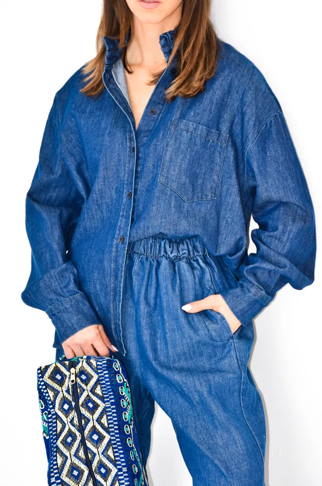 johanna toutoun  JEANS CHEMISIER