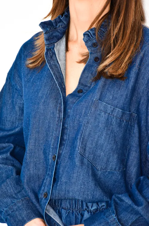johanna toutoun  JEANS CHEMISIER