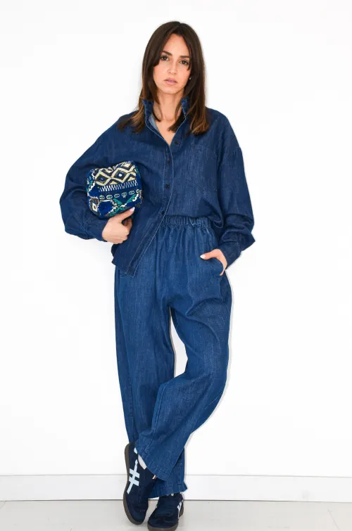 johanna toutoun  JEANS CHEMISIER