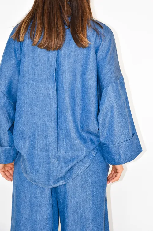 Chemisier Denim Oversize MAYA