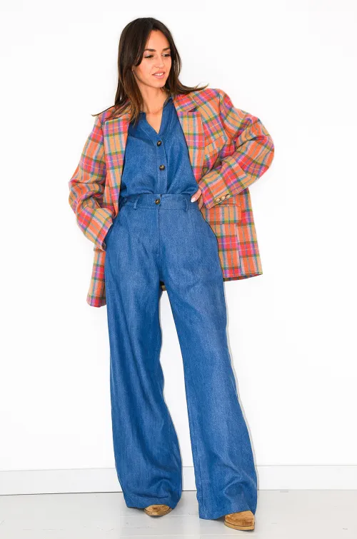 Chemisier Denim Oversize MAYA