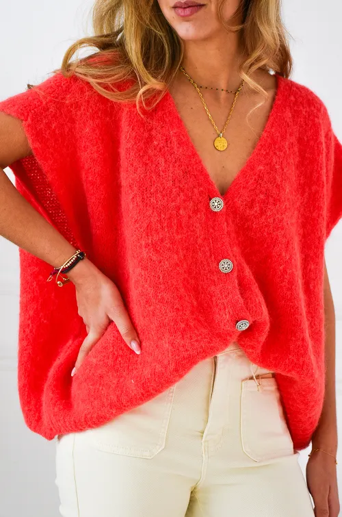 FARFALA MISSTA SANSMA CORAIL PULL FEMME