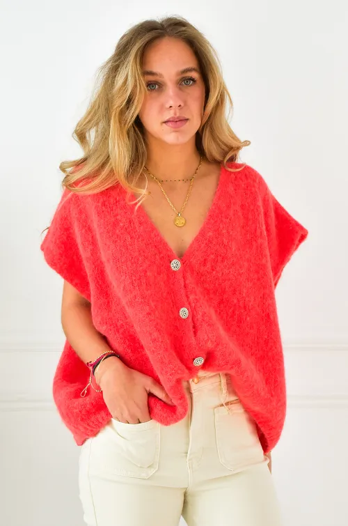 FARFALA MISSTA SANSMA CORAIL PULL FEMME