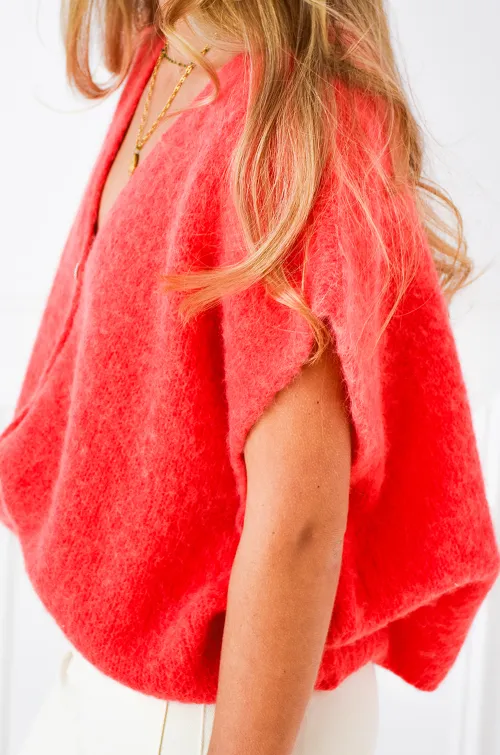 FARFALA MISSTA SANSMA CORAIL PULL FEMME