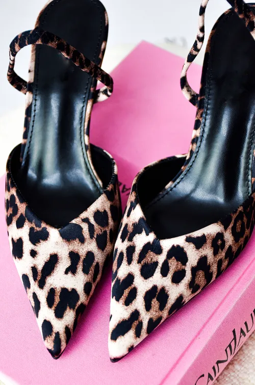 igdandco LEOPAR NOIR CHAUSSURES TALONS FEMME