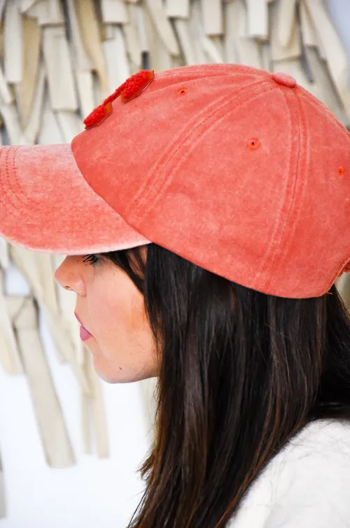 KESSLY C ORANGE CASQUETTE