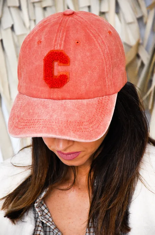 KESSLY C ORANGE CASQUETTE