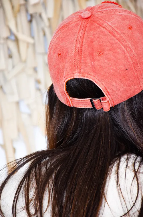 KESSLY C ORANGE CASQUETTE