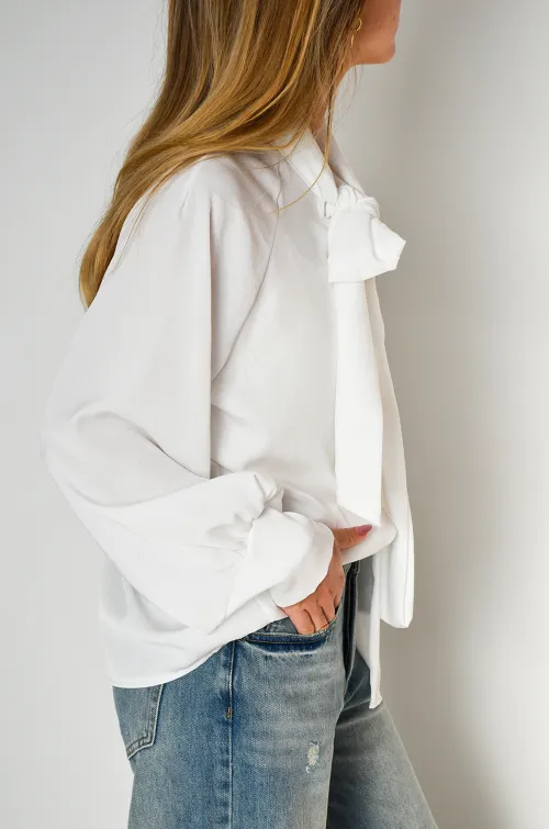 MODA EUROPA NOEUD BLANC CHEMISIER