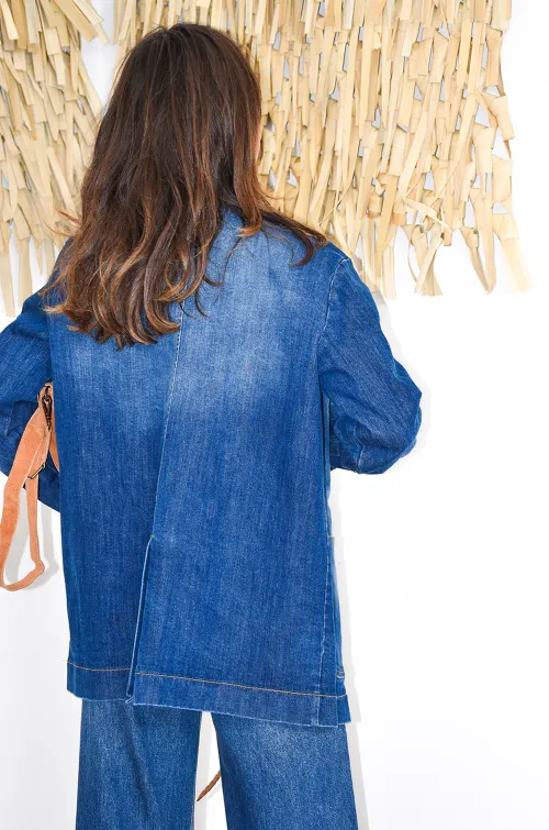 banditas JEANS BLEU VESTES FEMME