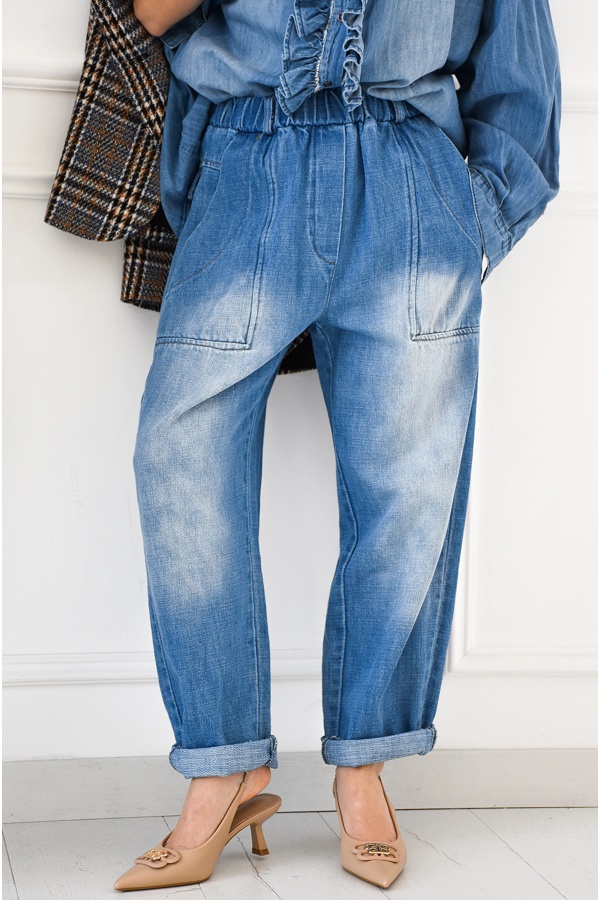Jeans VADER Banditas larghi in denim BANDITAS - 1 | GIÙ 2