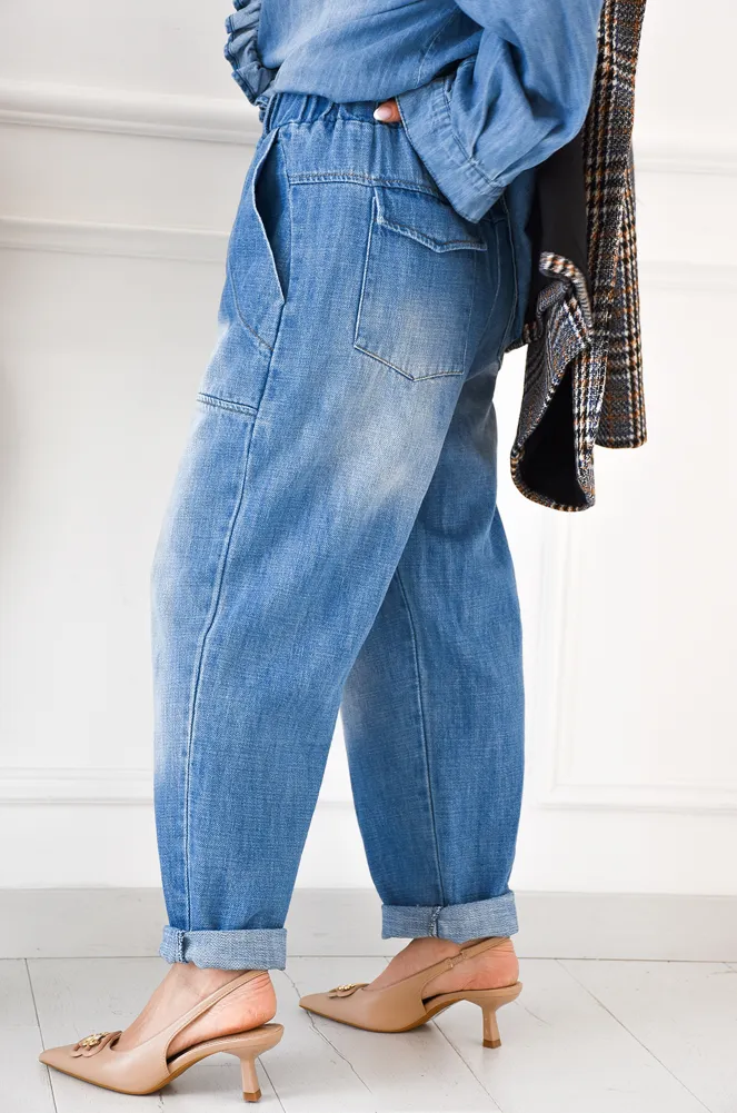 Jeans VADER Banditas larghi in denim BANDITAS - 3 | GIÙ
