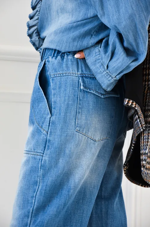 Jeans VADER Banditas larghi in denim BANDITAS - 4 | GIÙ