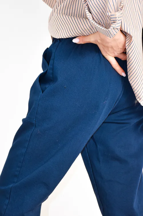 Pantalon Coton Marine JADE