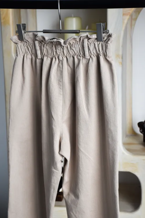 johanna toutoun  BEIGE PANTALON FEMME