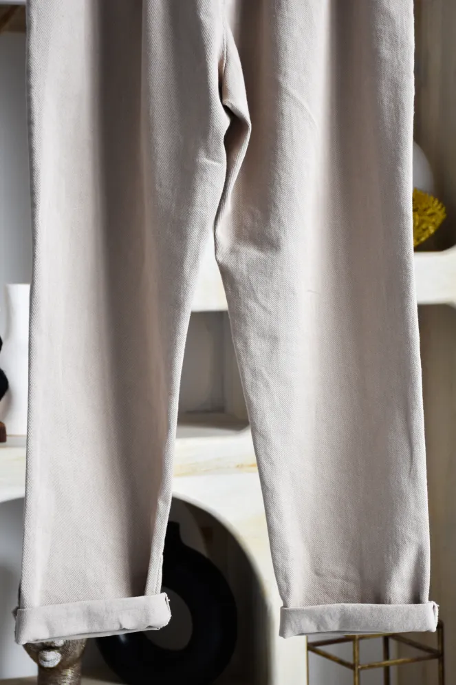 johanna toutoun  BEIGE PANTALON FEMME