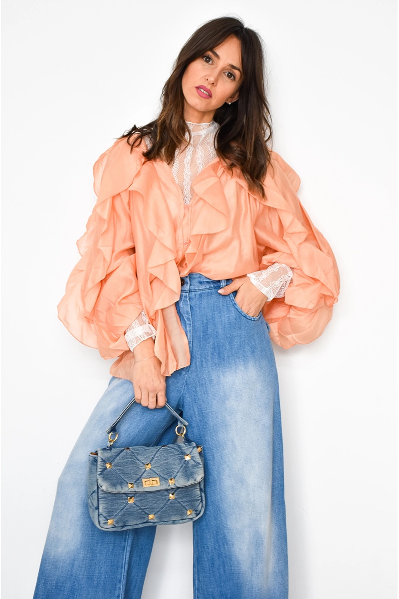 Sac Clous Denim PAULINE 2