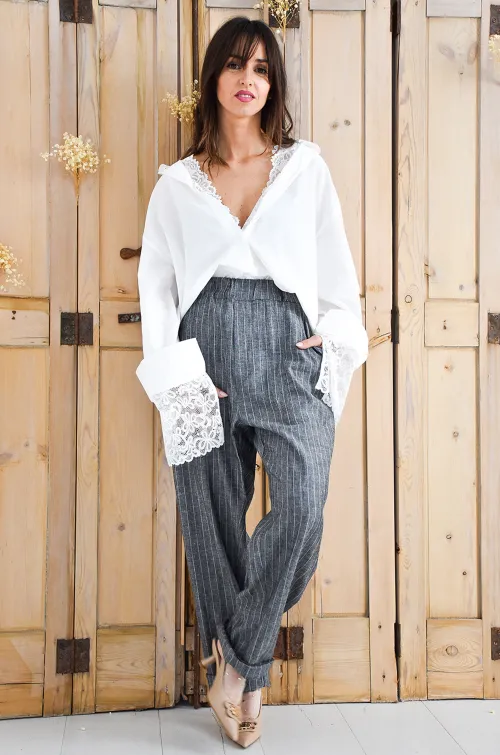 banditas RAYE NO/BLA PANTALON FEMME