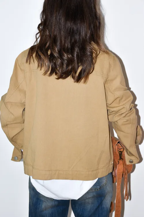 lai fashion BRODE BEIGE VESTES FEMME