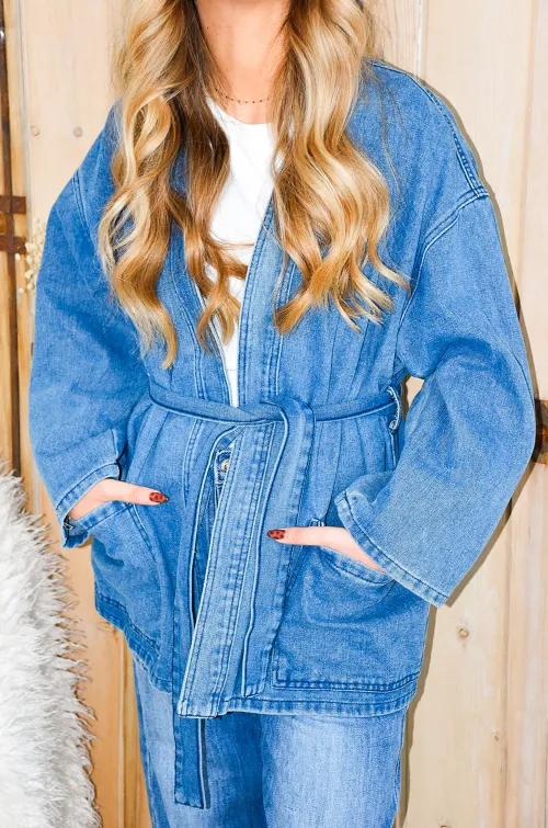 FUTUR FASHION PALMIE JEANS VESTES FEMME