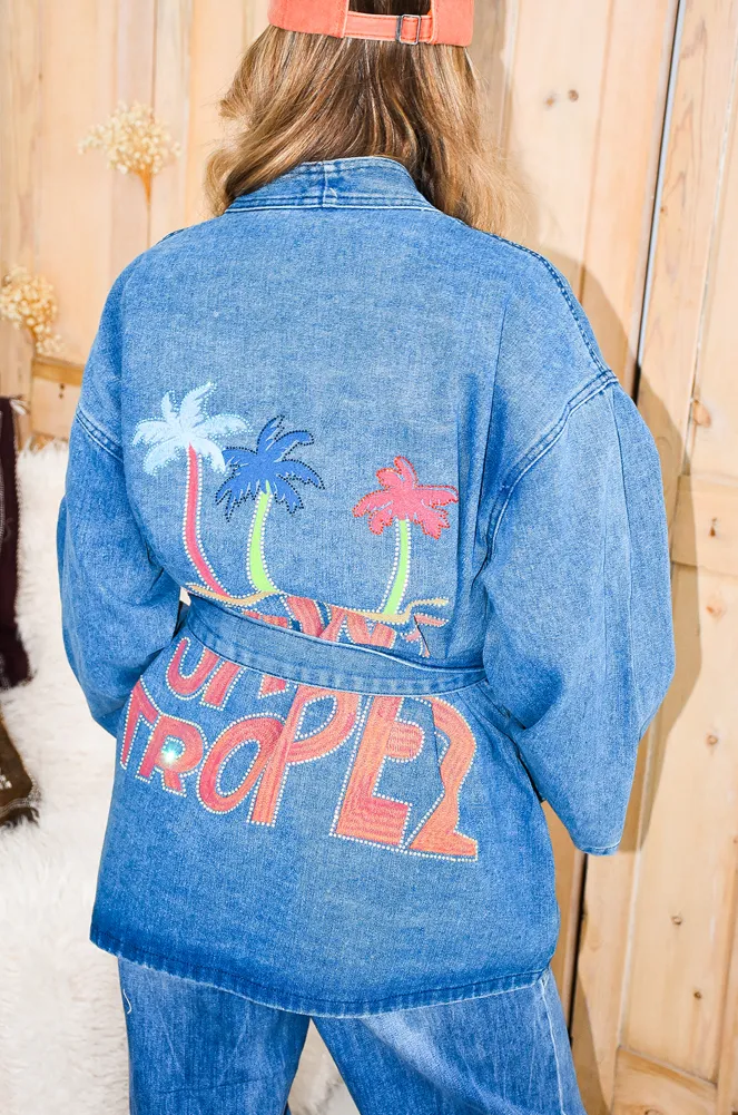 FUTUR FASHION PALMIE JEANS VESTES FEMME