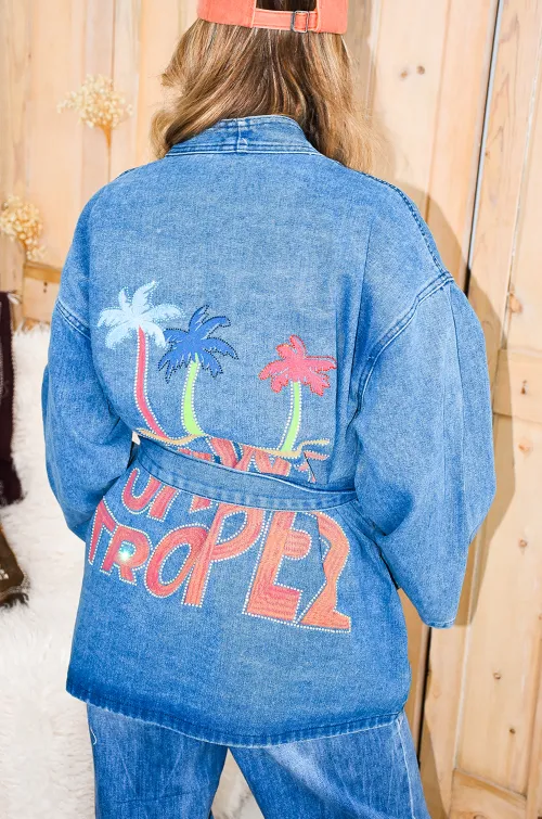FUTUR FASHION PALMIE JEANS VESTES FEMME