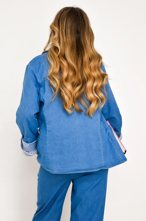 mire-ella moda DENIM CIEL VESTES FEMME