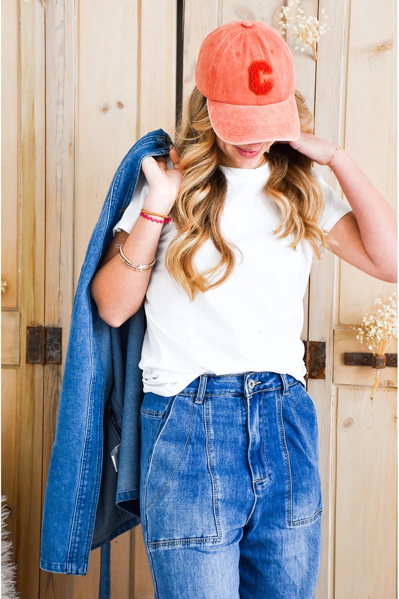 MODAS Y CREATIONES ANGELINA SL COLRON BLANC T-SHIRT MC FEMME