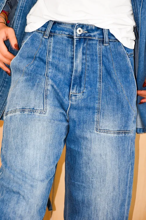 new2000 JEANS BLEU JEANS FEMME