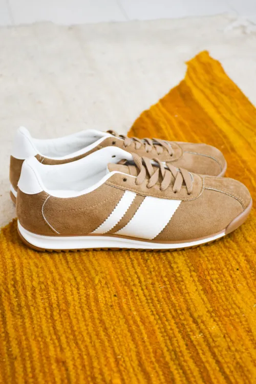 igdandco  KAKI BASKETS FEMME