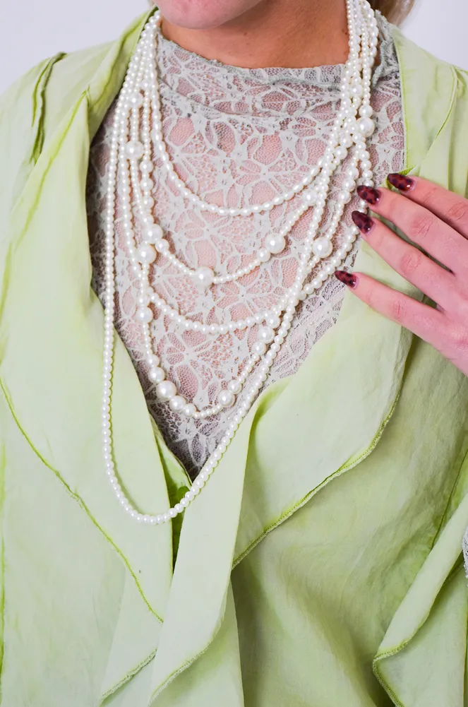 mia complementos bcn PERLE BLANC COLLIERS