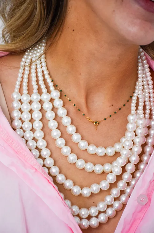 mia complementos bcn PERLE BLANC COLLIERS
