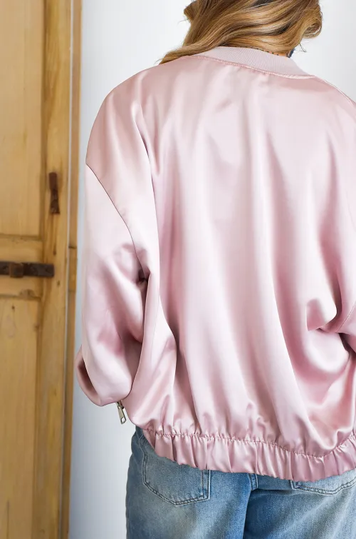 MODAS Y CREATIONES ANGELINA SL SATINE ROSE VESTES FEMME