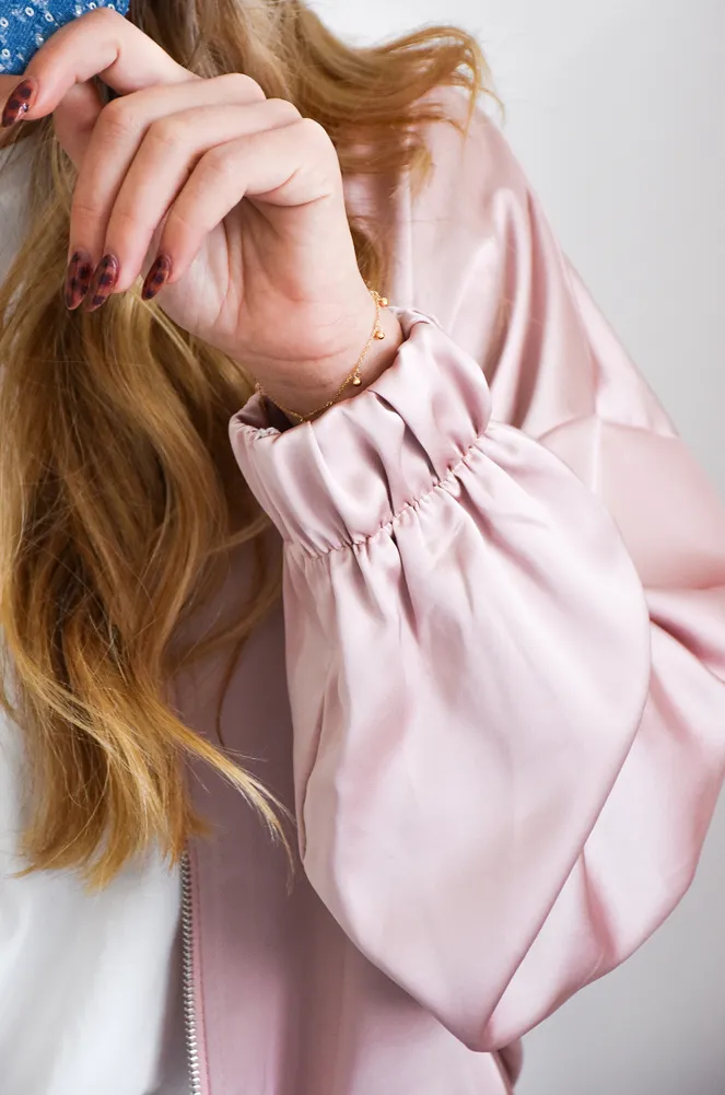 MODAS Y CREATIONES ANGELINA SL SATINE ROSE VESTES FEMME