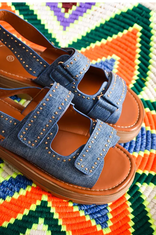igdandco  BLEU CHAUSSURE FEMME