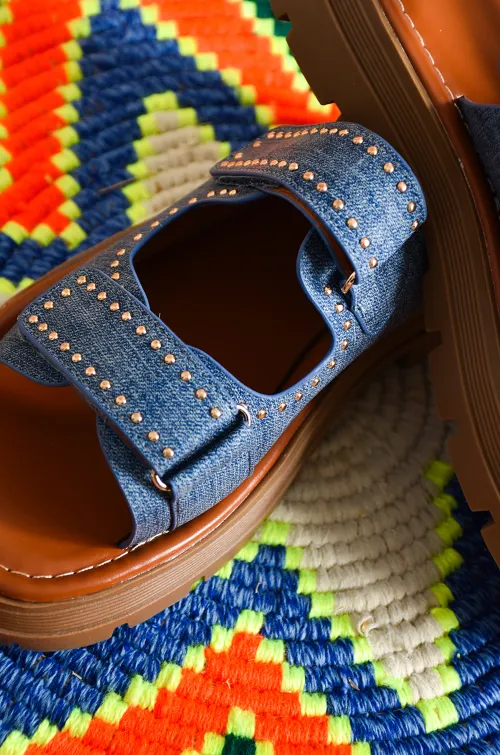 igdandco  BLEU CHAUSSURE FEMME
