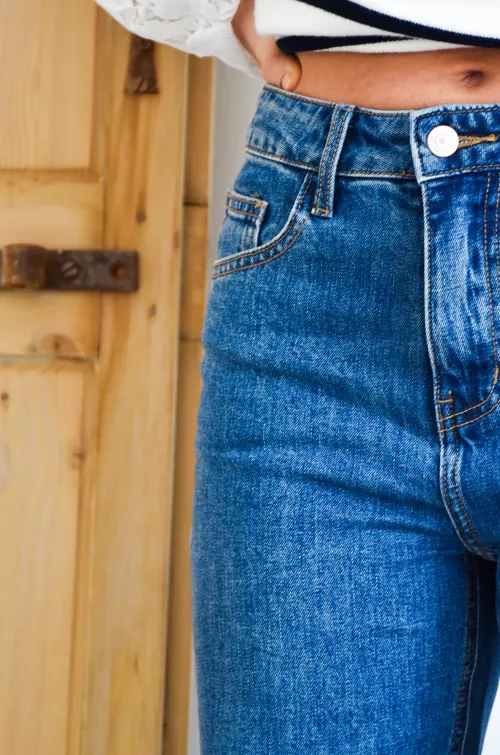 cindy.h sarl jd group DROIT BLEU JEANS FEMME