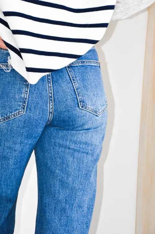 cindy.h sarl jd group DROIT BLEU JEANS FEMME
