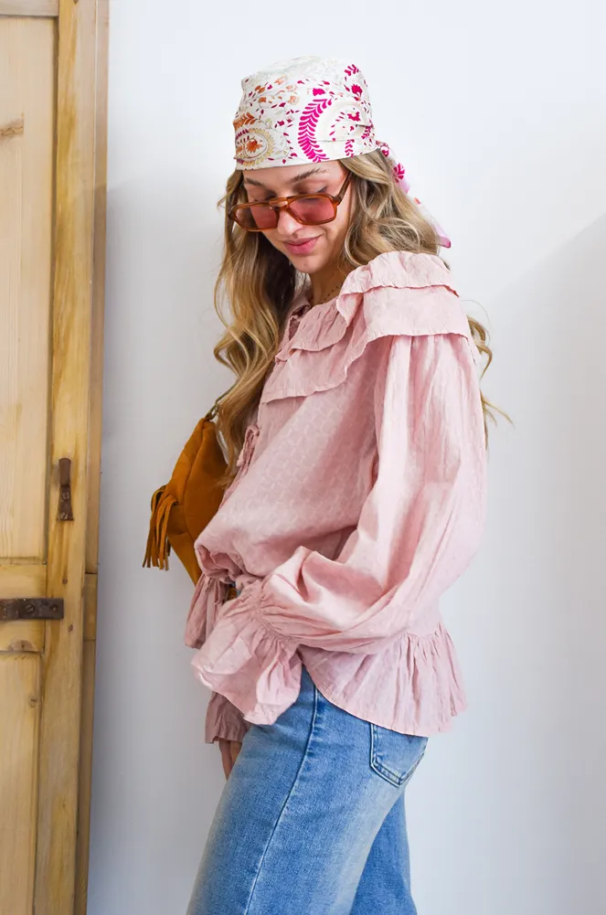 w.studio NOEUD ROSE BLOUSE
