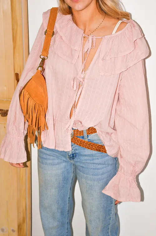 w.studio NOEUD ROSE BLOUSE