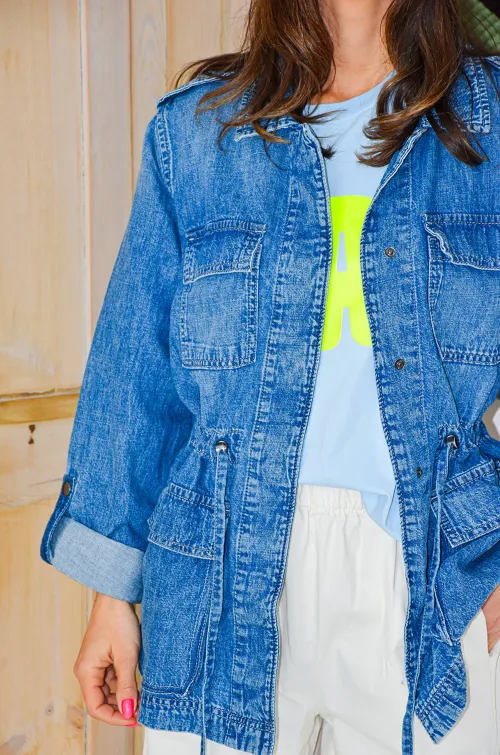  MEDIUM BLUE VESTES