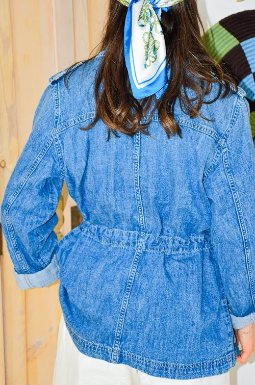  MEDIUM BLUE VESTES
