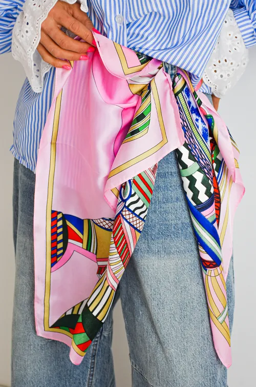 jianna fashion s.l IMPRI ROSE FOULARD