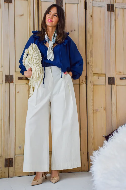 Pantalon Ecru GINGER