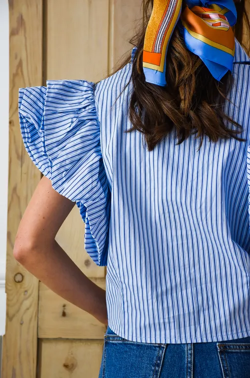 lai fashion RAYE BLEU CHEMISIERS