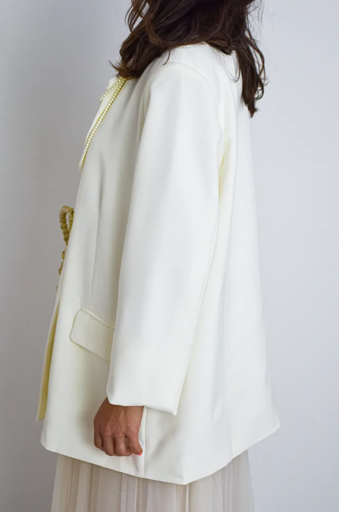 Blazer Oversize Ecru LAIKA