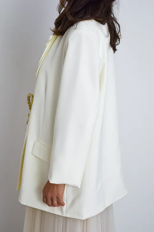 Blazer Oversize Ecru LAIKA