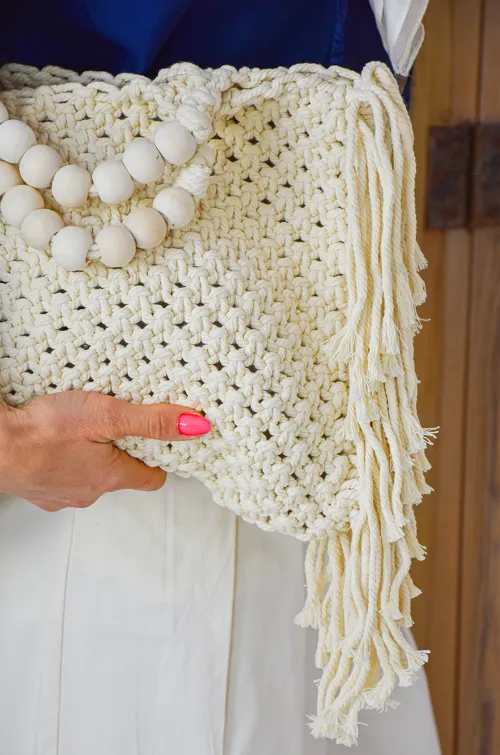 Sac Crochet Ecru EDEN