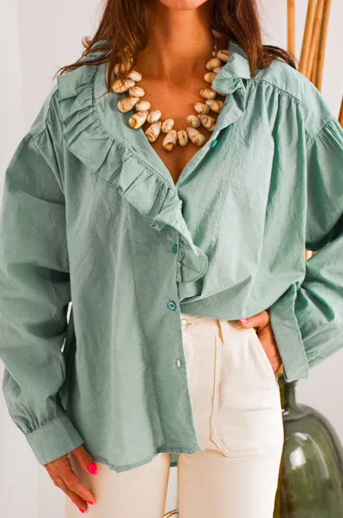 Collier Perles Marbré ZIG